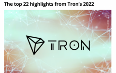 波场TRON 2022年度22大成就获多家权威媒体报道